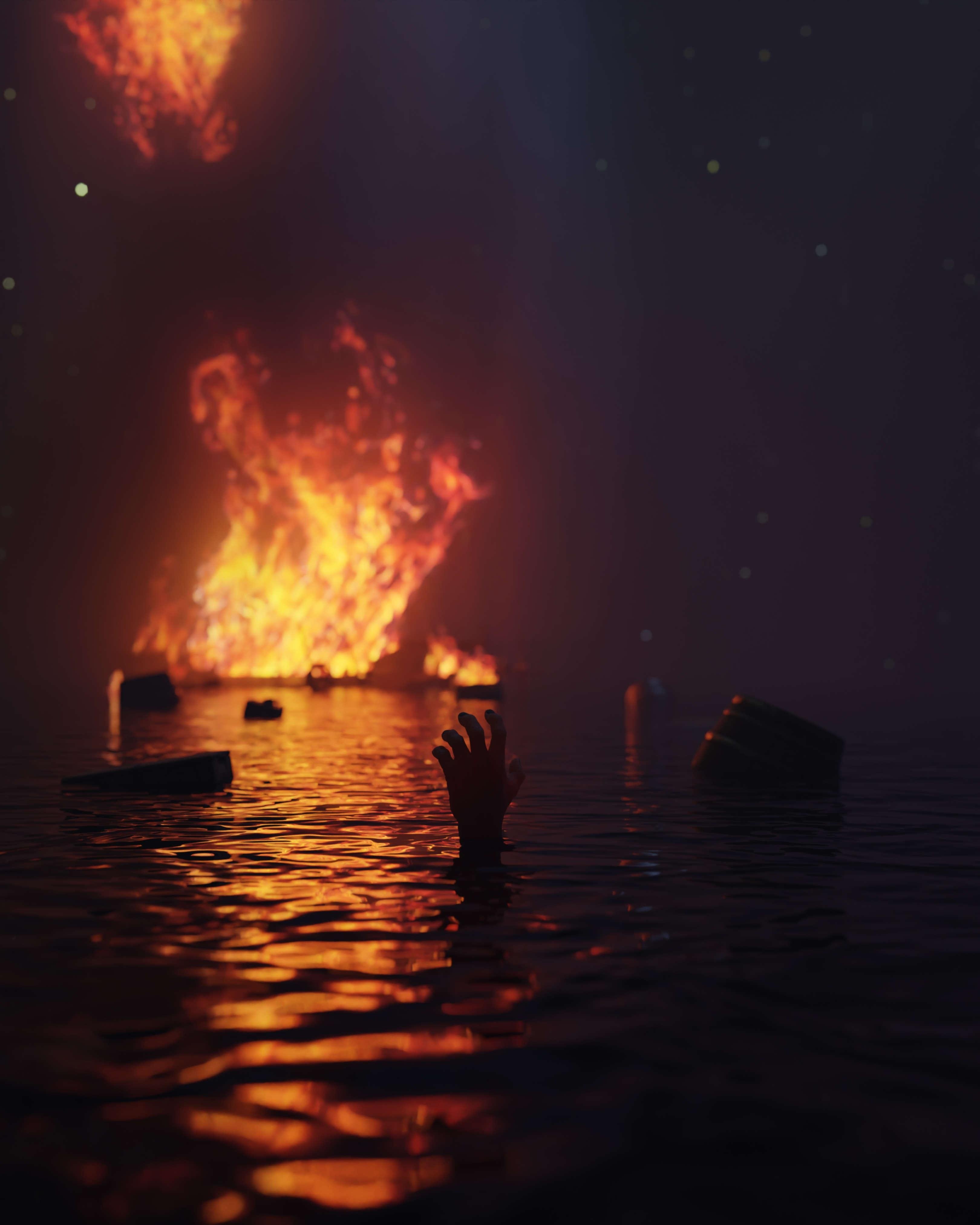drown in gold - student project