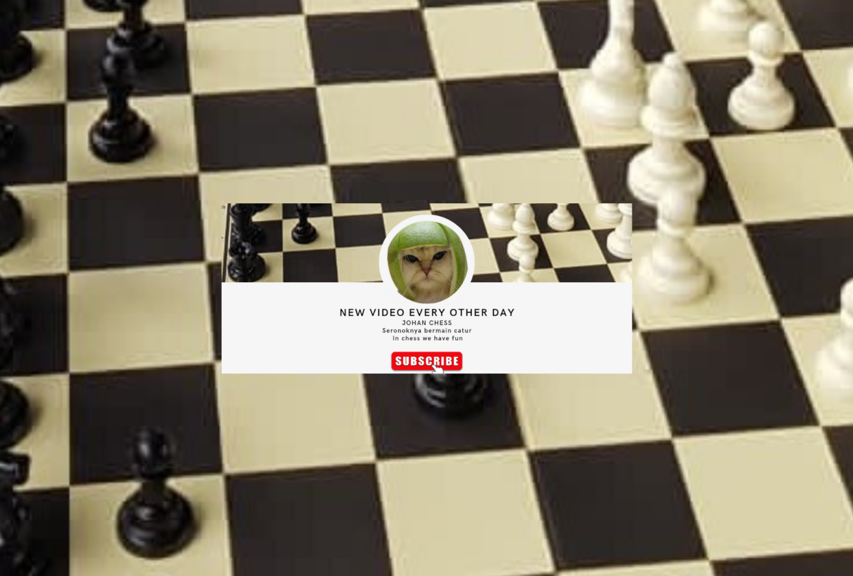 Youtube Chess Channel - student project