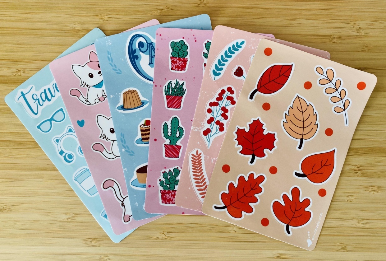 Sticker Making on Cricut Joy and Procreate - student project