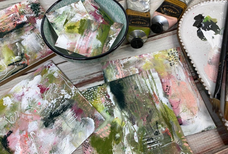 Abstract Painting: Create beautiful abstract art without all the pressure we put