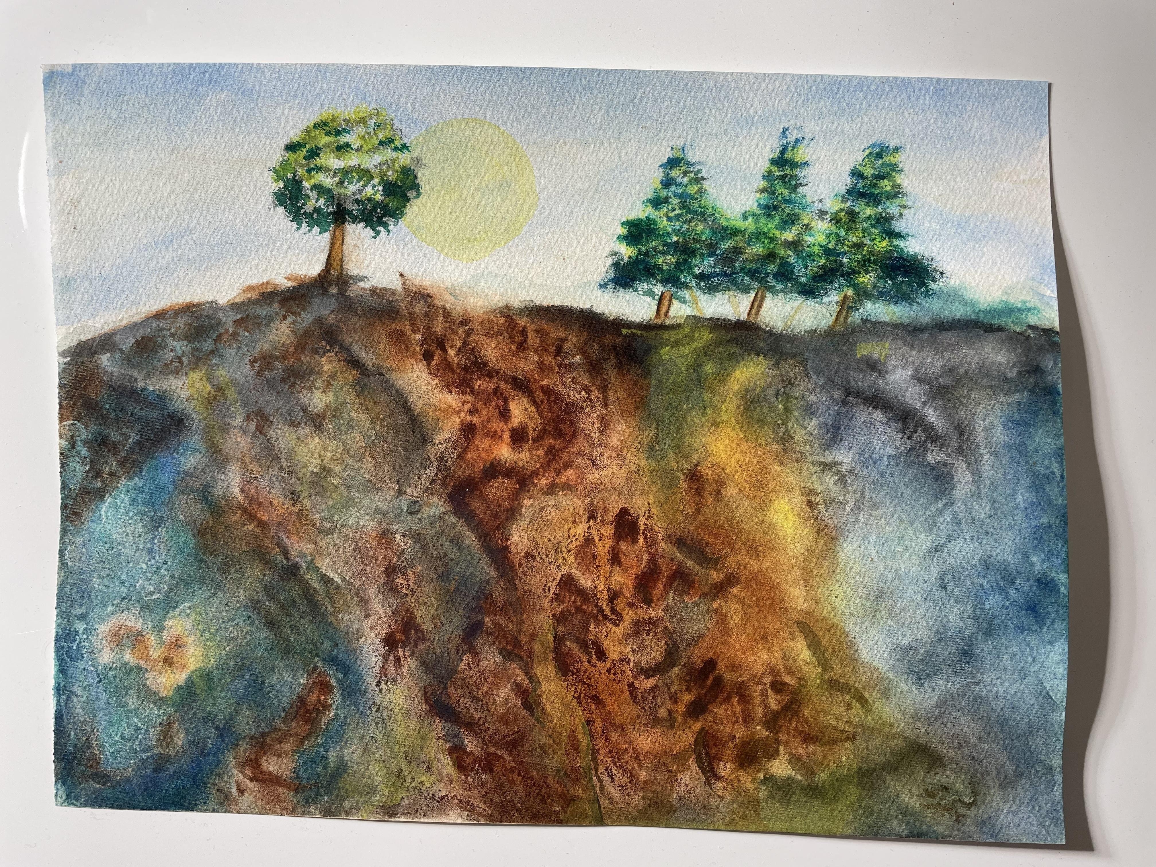solitary tree - student project