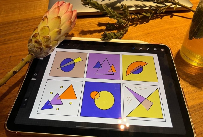 Color Theory: color wheel practice