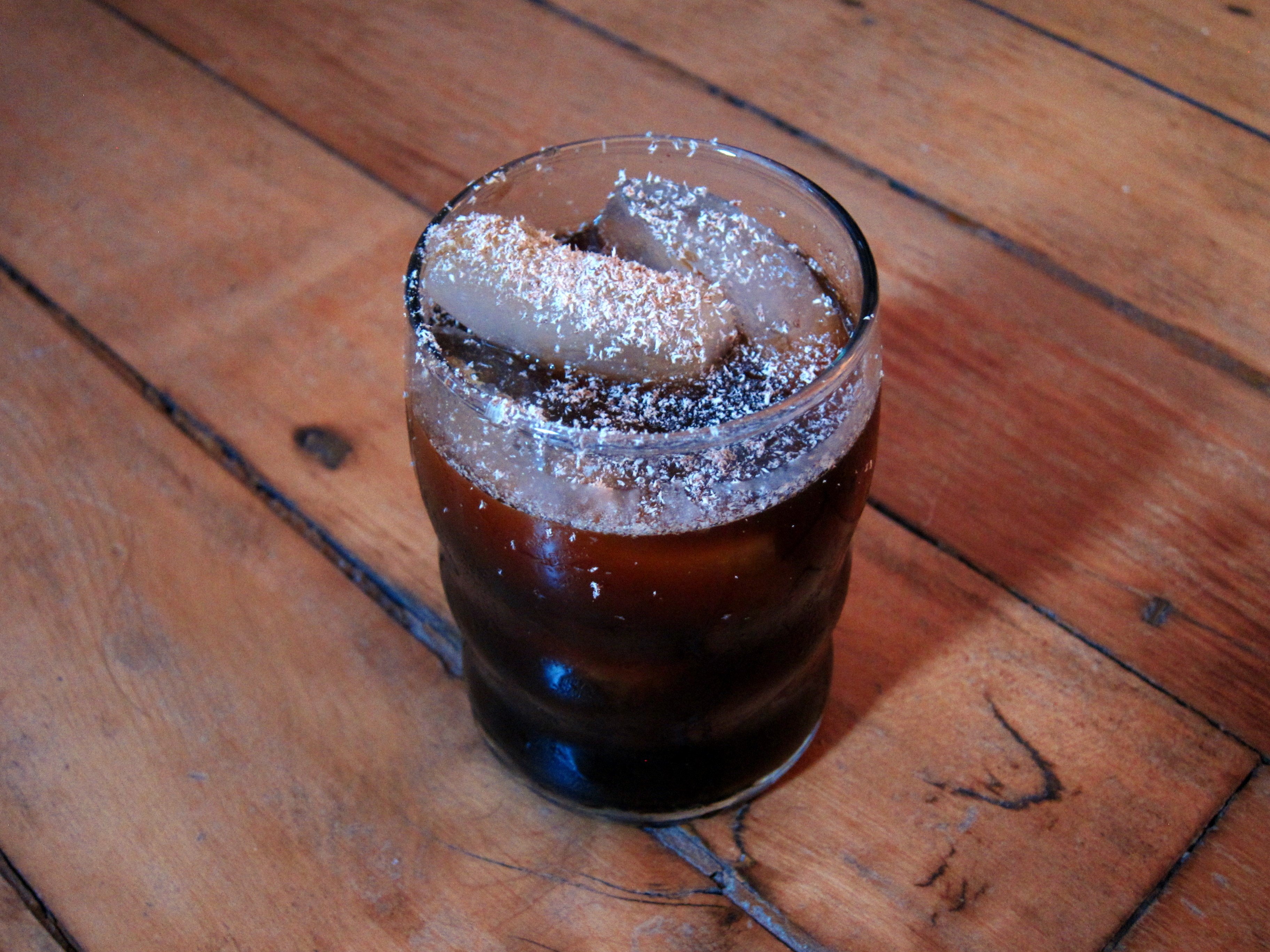 Aged rum sour - student project