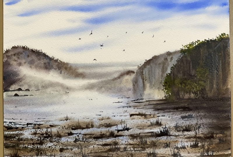 Tranquility in the mist by Shanan