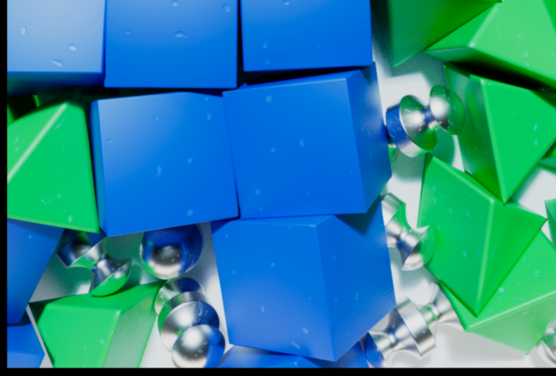 silver/blue/green