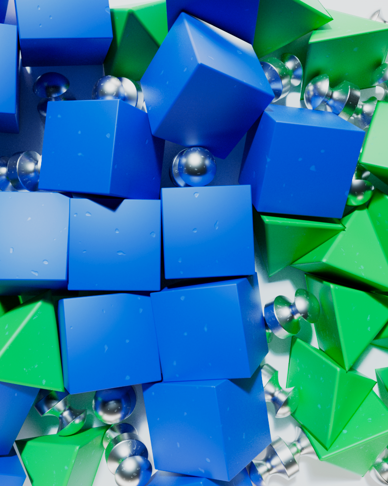 silver/blue/green - student project