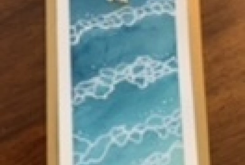 Sea and Watermelon bookmark