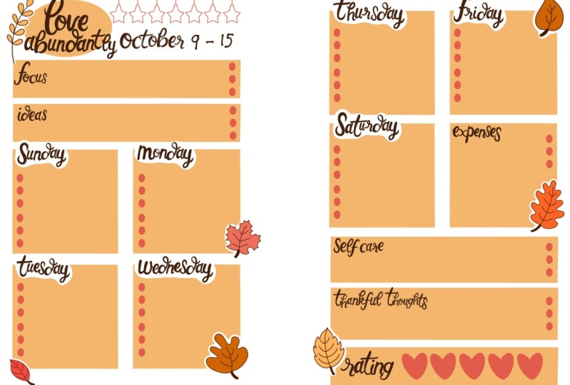 Weekly Spread