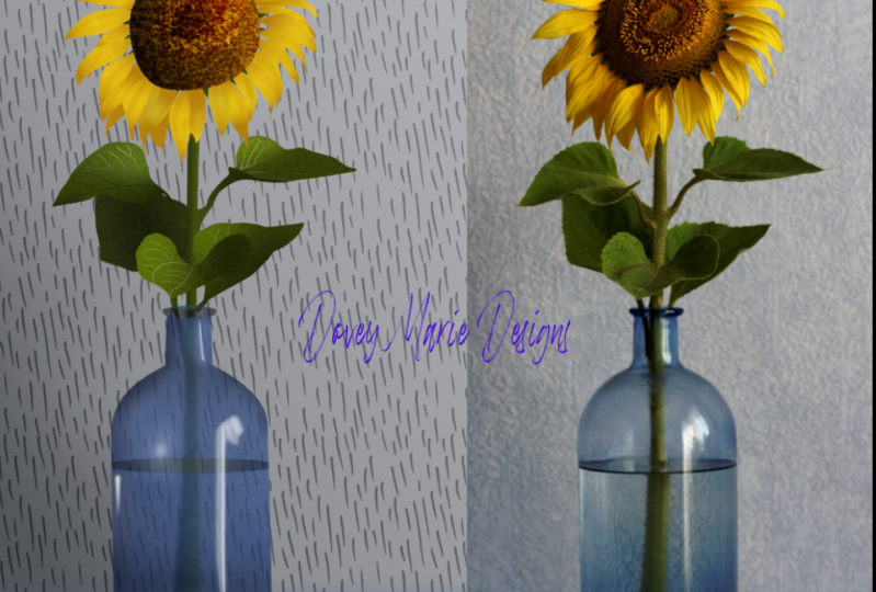 A Flower in a Bottle