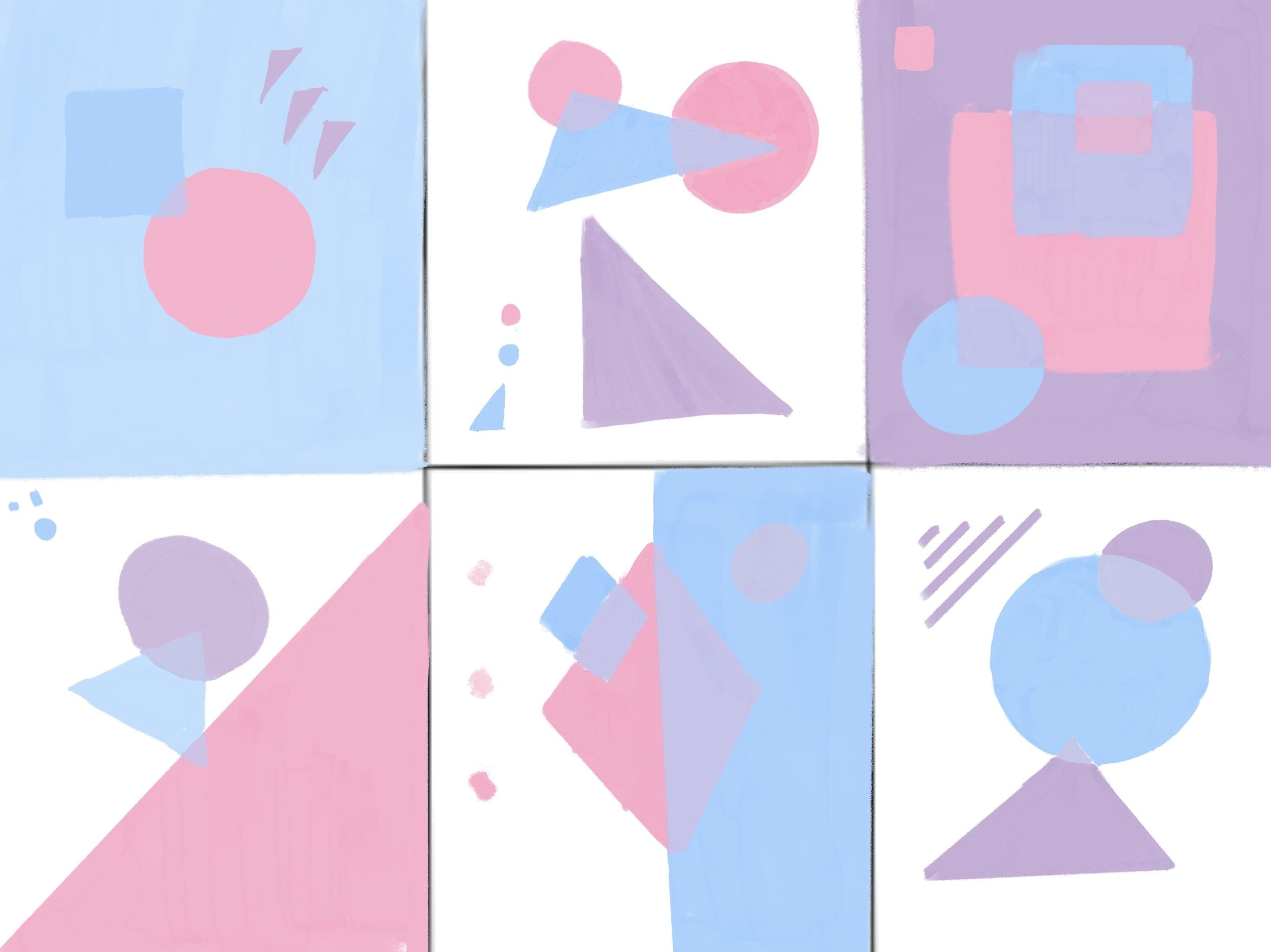 playful pastels - student project