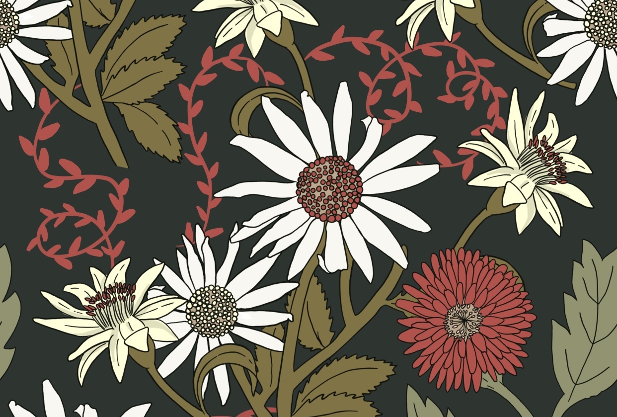 My Vintage Arts and Crafts Era Inspired Prints - student project