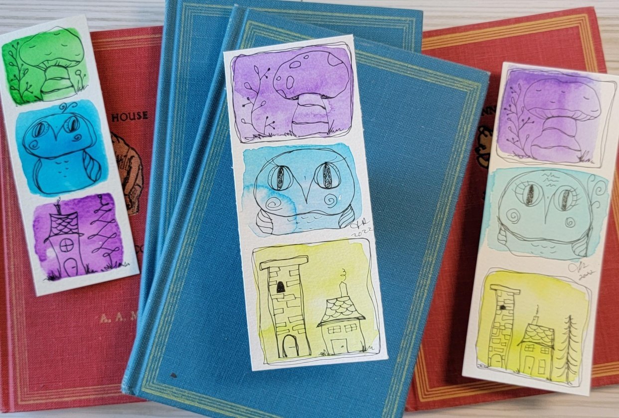 Doodle Bookmark - student project