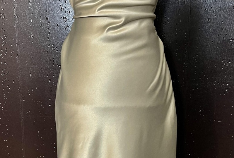 Cowl neck dress