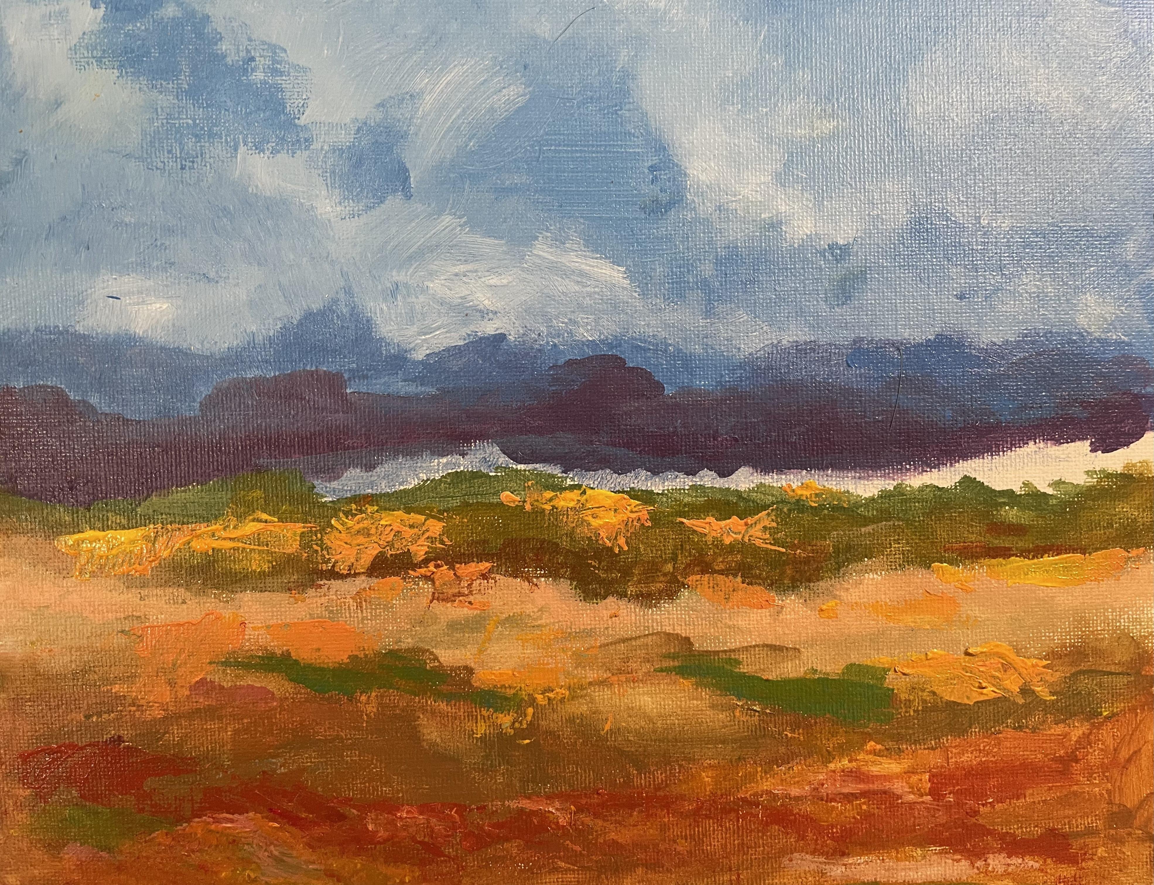 Colorful Landscape inspired by George-Daniel Tudorache - student project