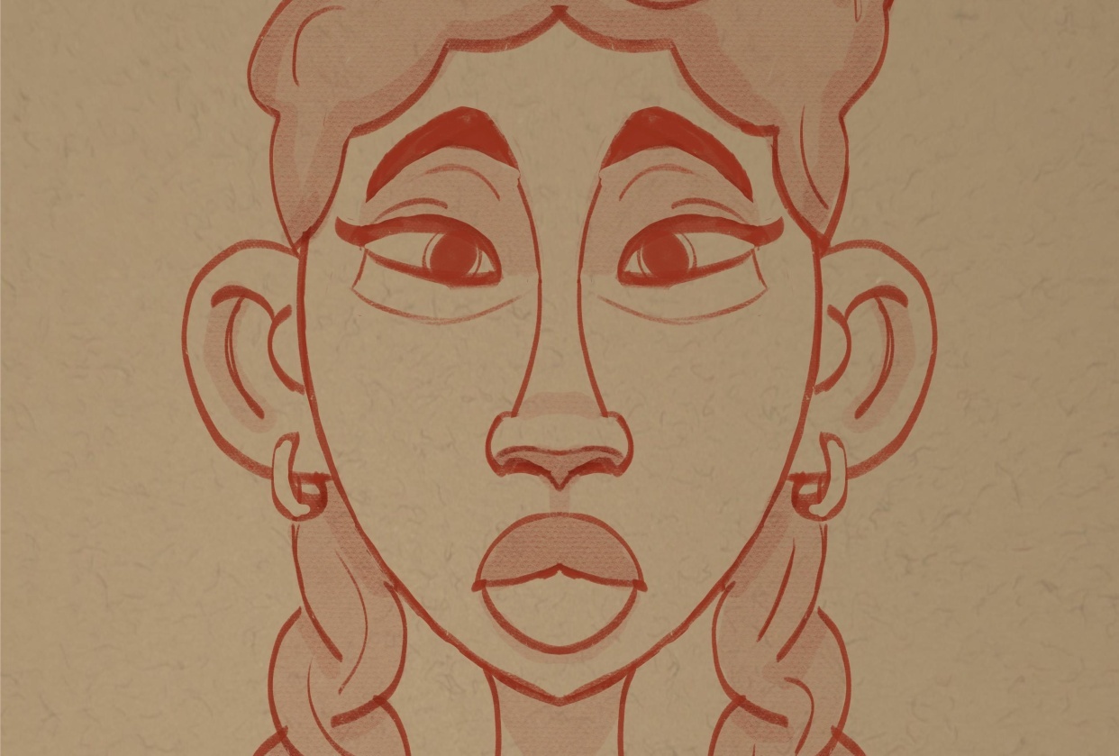 Female Face - student project