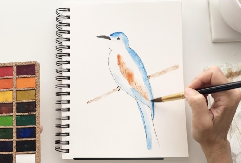 My Watercolor Painting Highlights Project