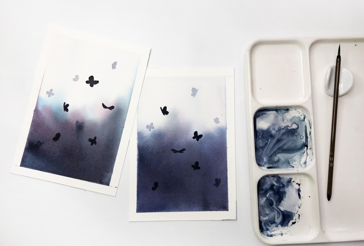 Atmospheric Butterflies - student project