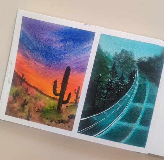 30 Day Mini Painting Challenges with Umashree
