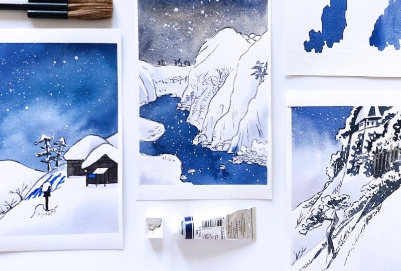 Japanese Winterscapes