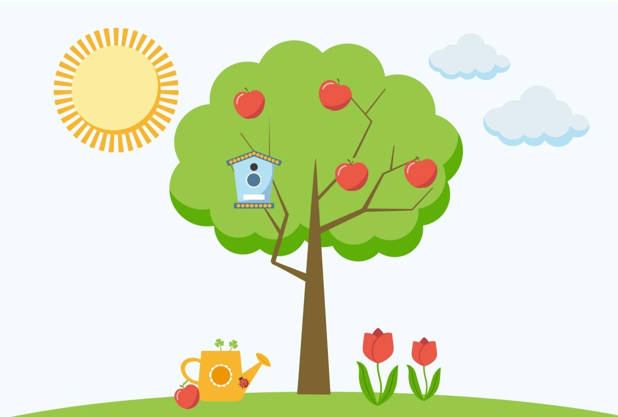 Spring illustration - student project