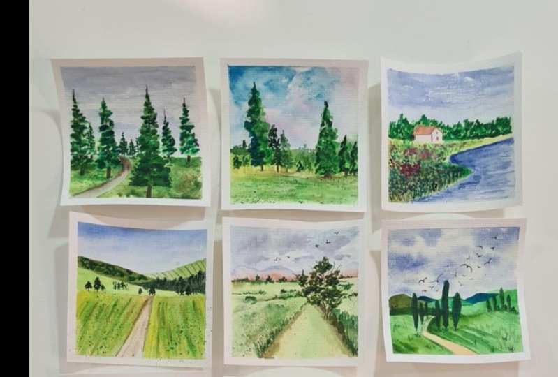 Quick & Easy 15 Polaroid Style Mini Landscapes