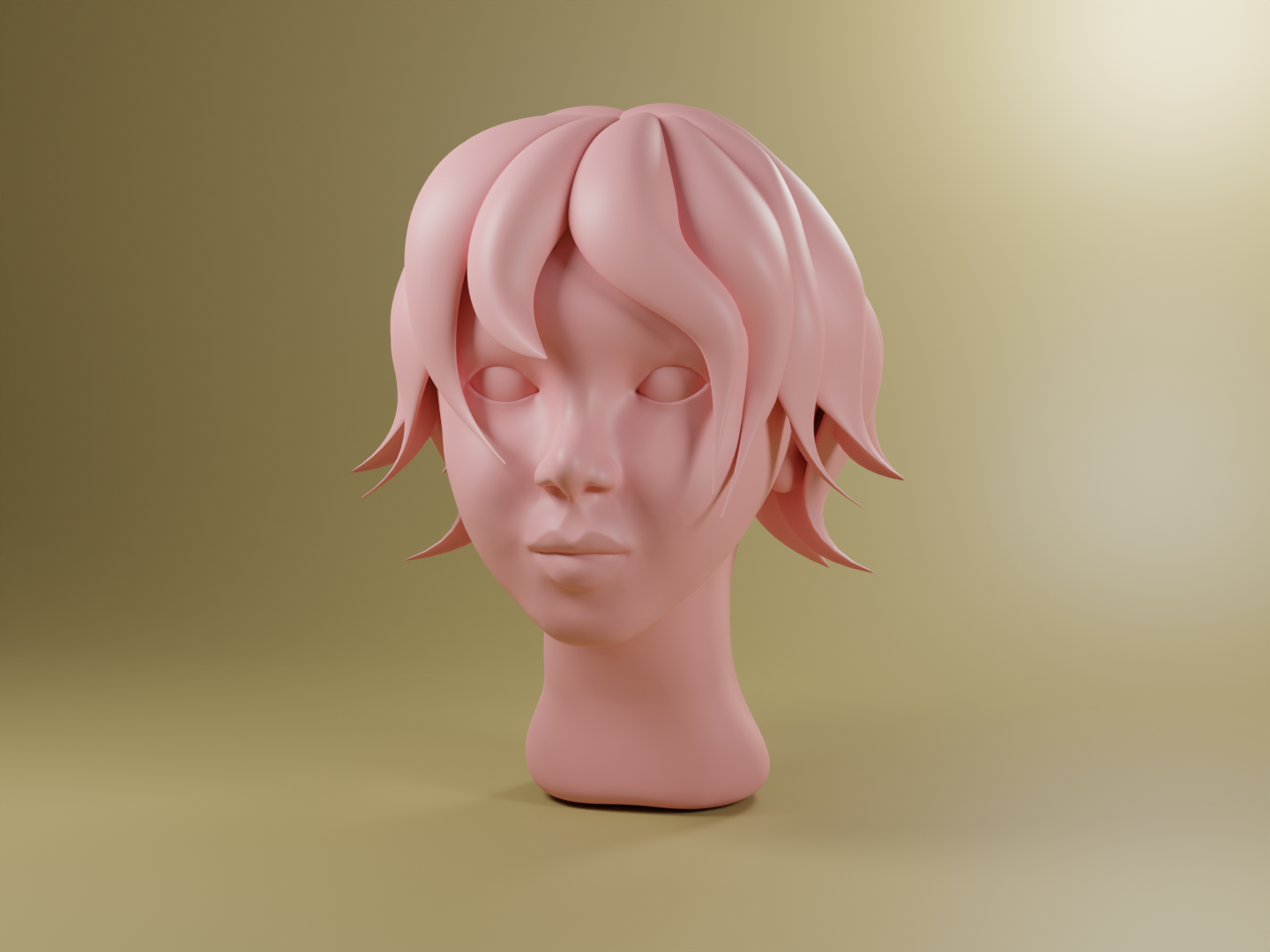 My First 3d Sculpt - student project