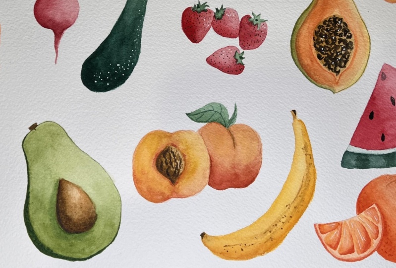 Summer Fruits and Veggies