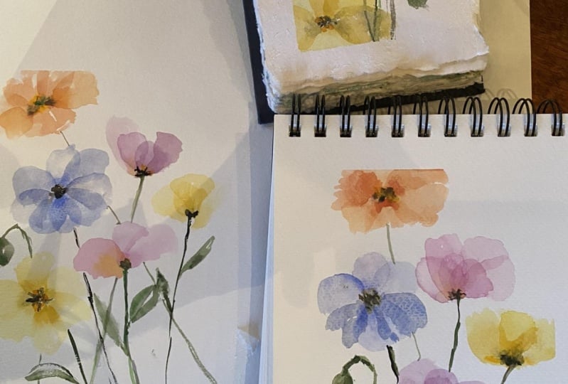 Transparent flowers