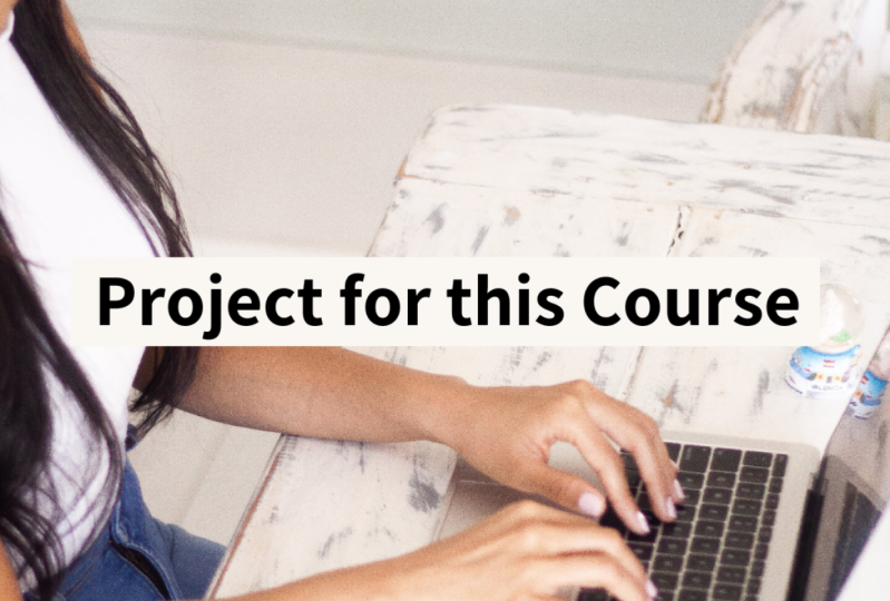 Project for this course