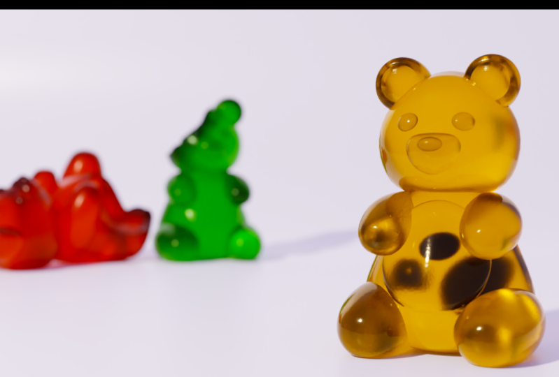 My half-eaten gummy bears