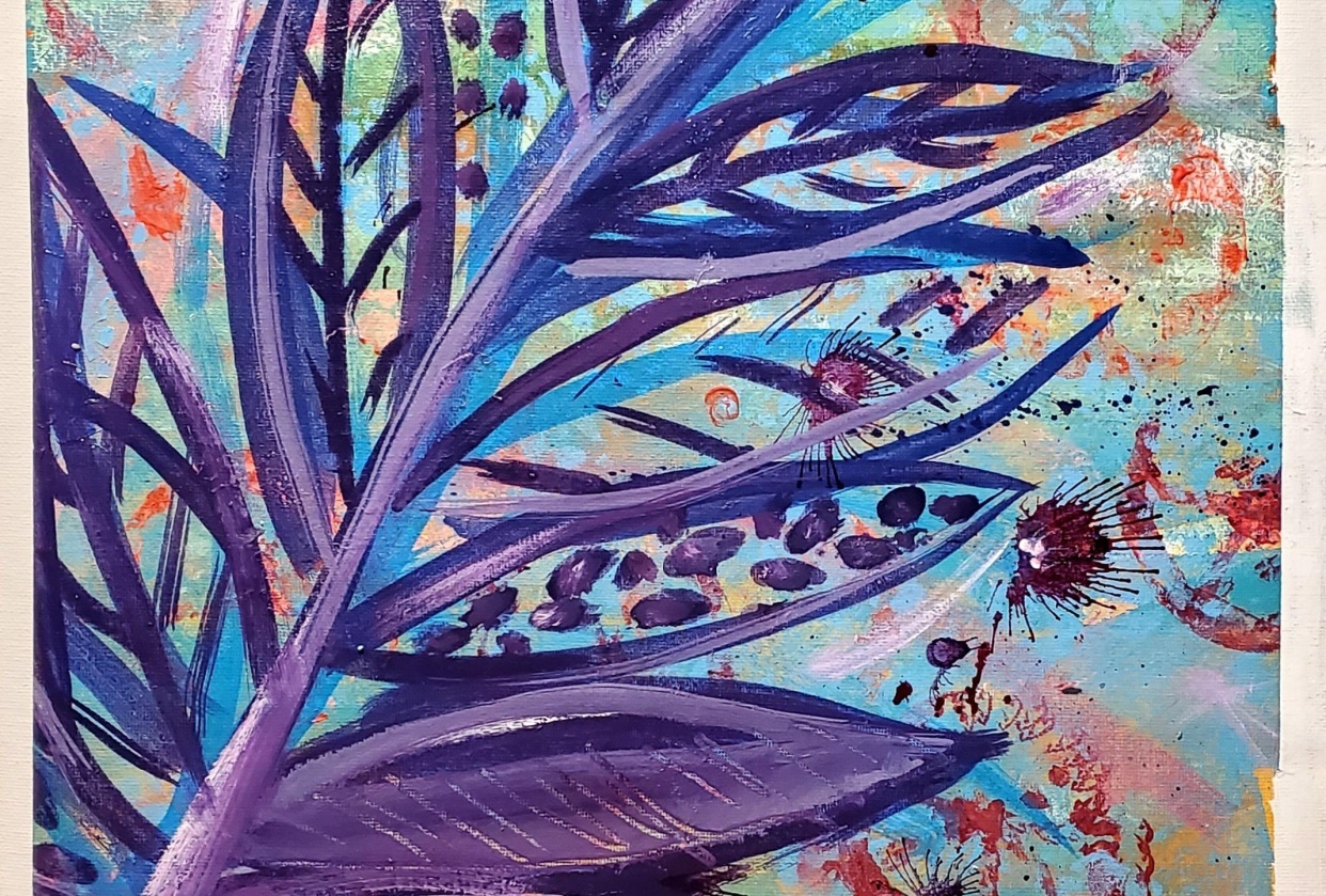 My meditative art - student project
