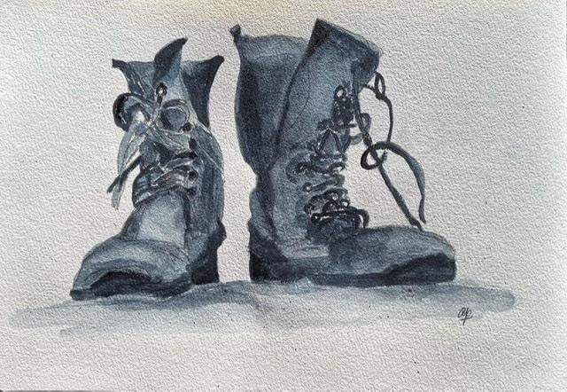 Understanding tone in watercolour - student project