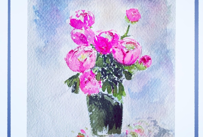 Watercolour florals