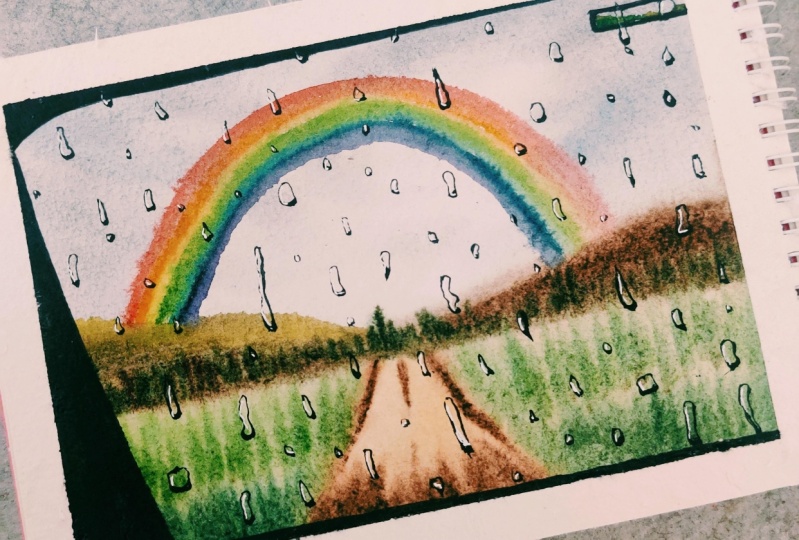 Monsoon Landscape with Lavina
