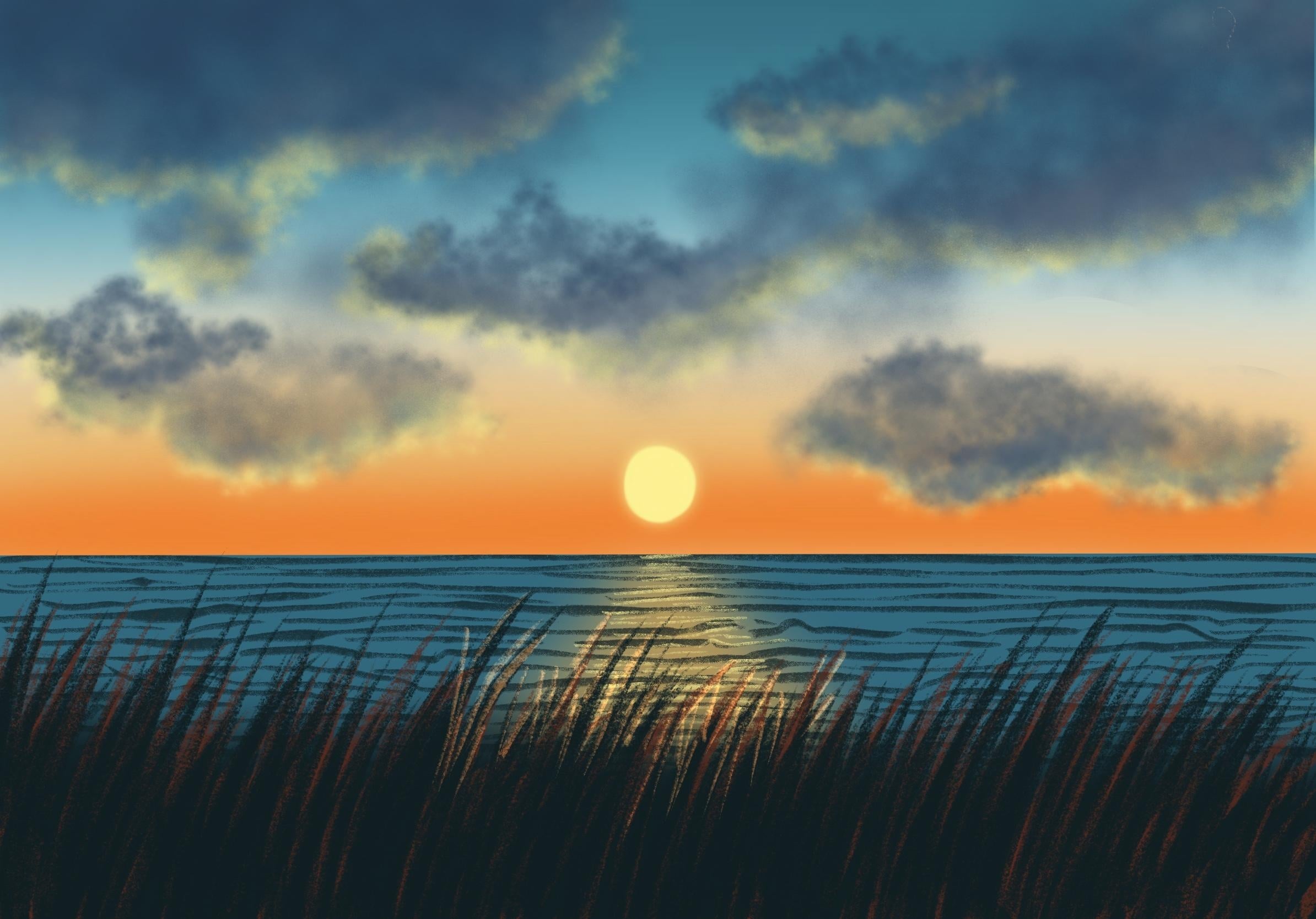 Beach sky - student project