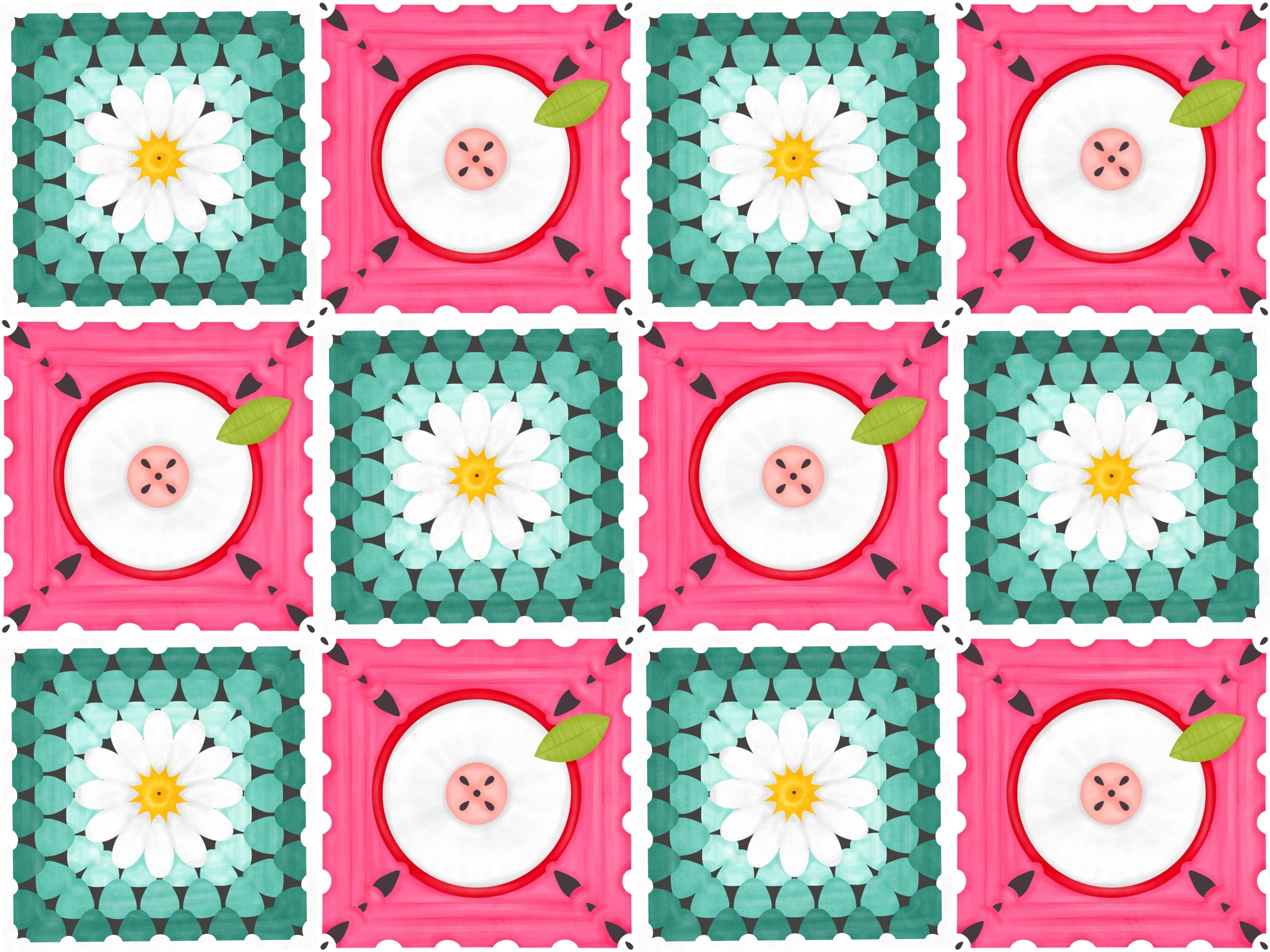 Äpfel und Daisy Grannies - student project