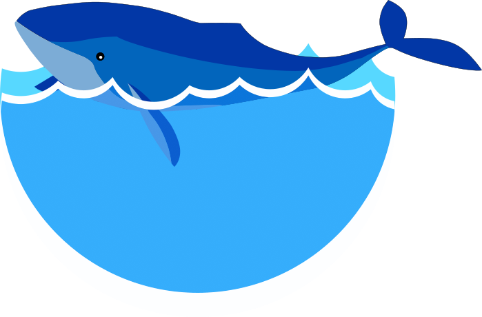 Whale Logo - student project