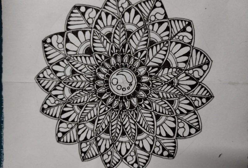 Mandala with Kirti