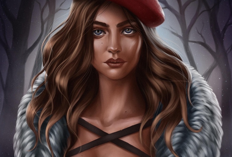 Rotkäppchen - Charakter Illustration