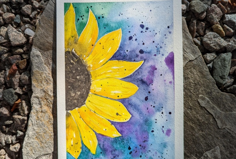 Abstract Sunflower