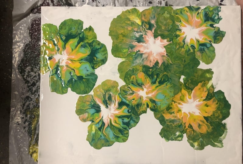 Green flowers