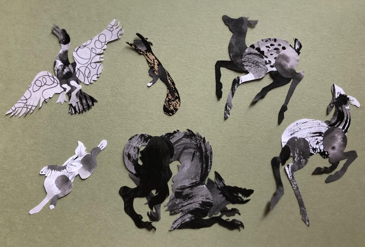 Inky Woodlanders - student project