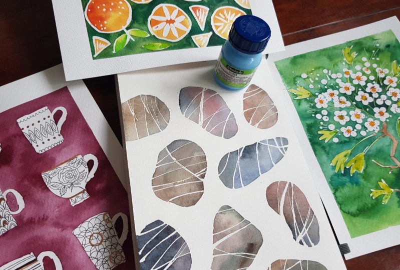 Master Masking Fluid: Day 1-10