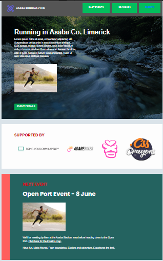 Asaba Running Club - student project