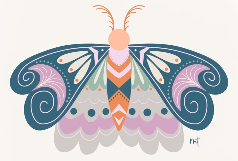 Symmetrical Butterfly