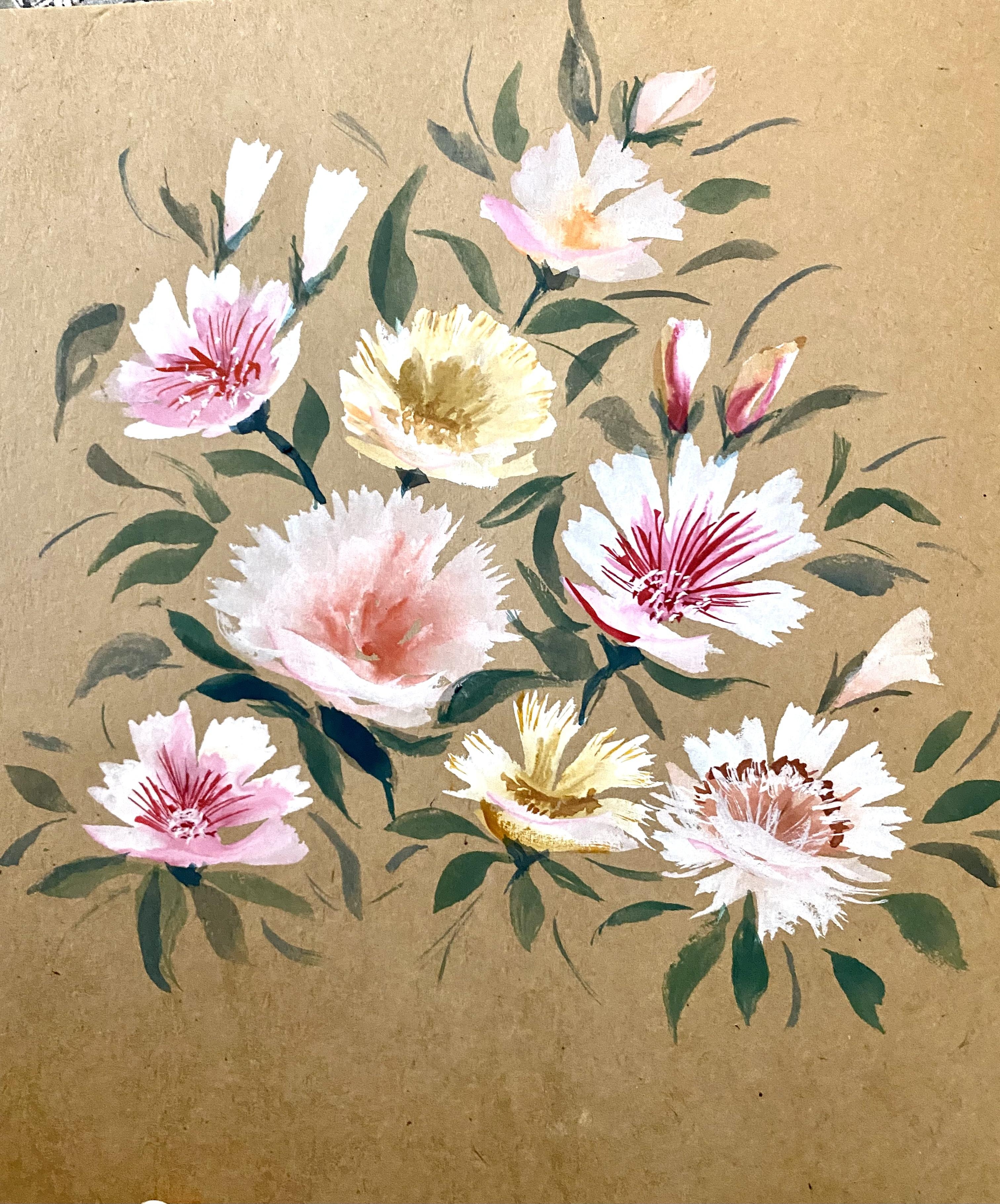 Autumn florals - student project