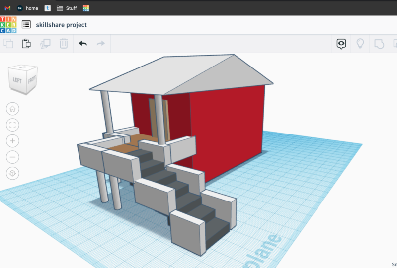 a house