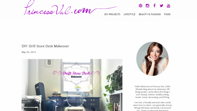 Optimizing PrincessVal.com a personal blog centered on Lifestyle, Healthy Eating and DIY Ideas on a budget