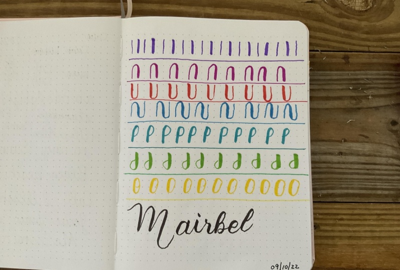 Hand Lettering 7 Day Callenge