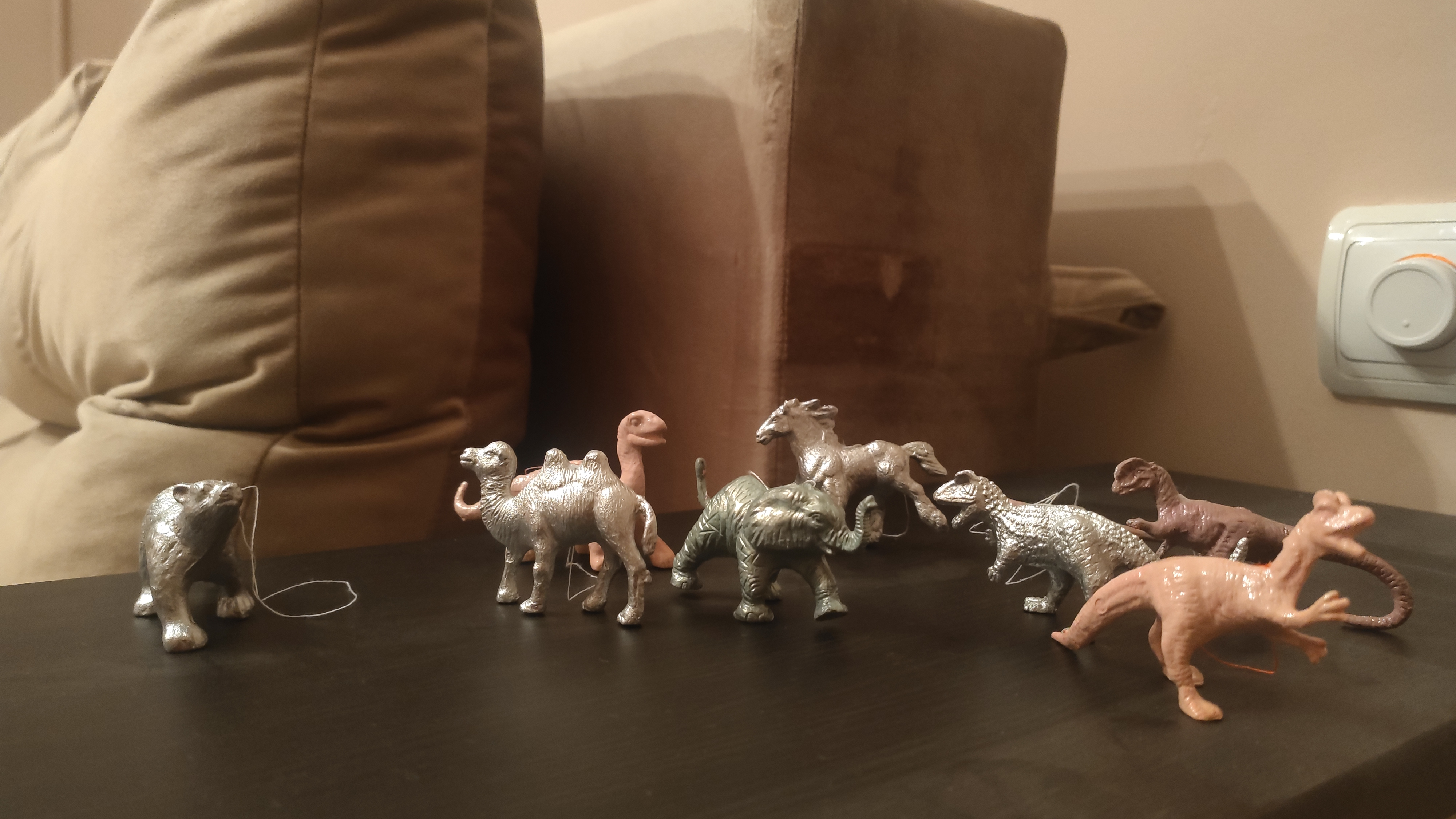 Repainted the toys one more time - student project